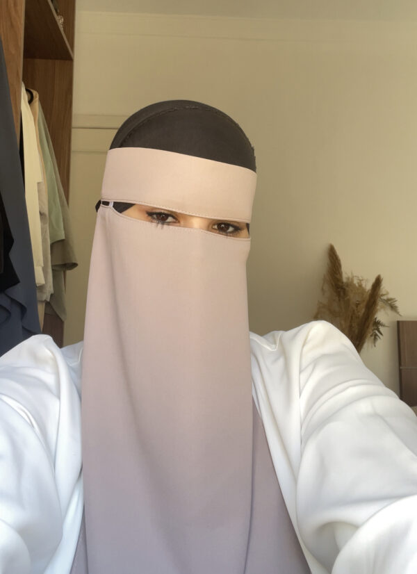 Niqab (beige rosé) – Image 2