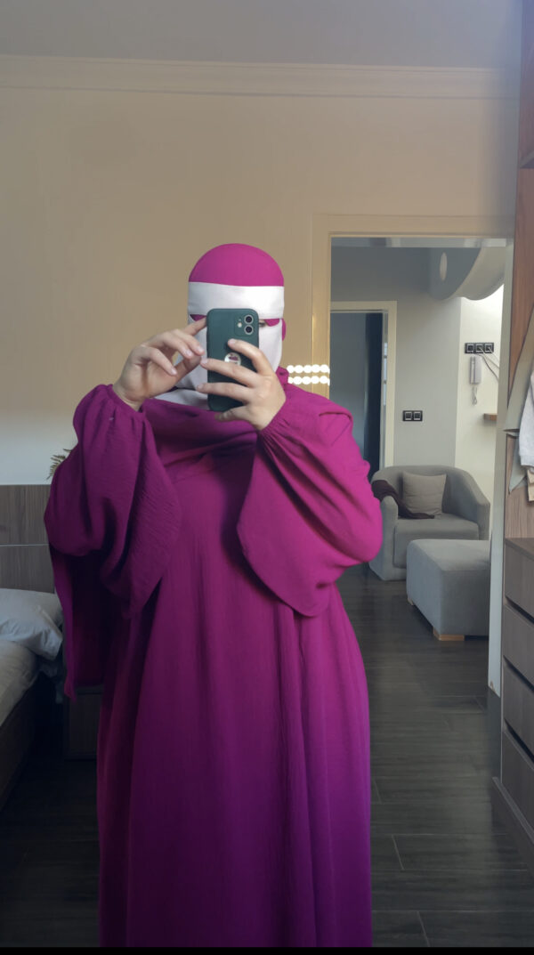 Abaya jazz (fushia)