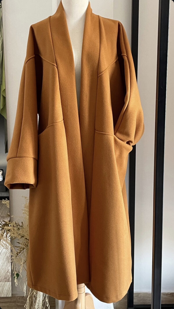 Veste (oversized) caramel