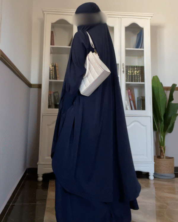 Jilbab 2p (Blueberry)